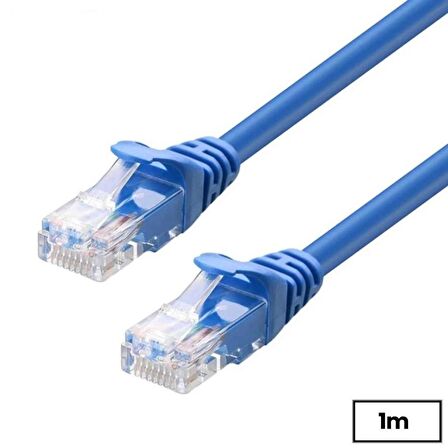 at6 İnternet Ethernet Rj45 Lan Kablosu 1 Metre