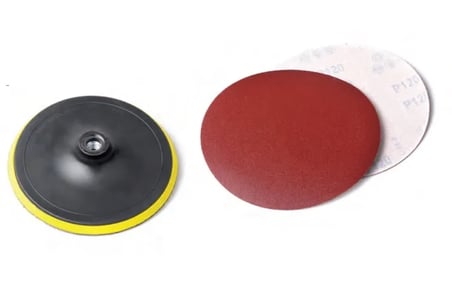 Cırtlı Disk Altı 180mm - Yedek Zımlı