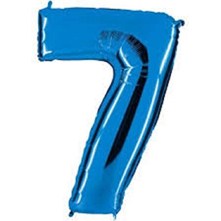RAKAM BALON FOLYO 7 MAVİ