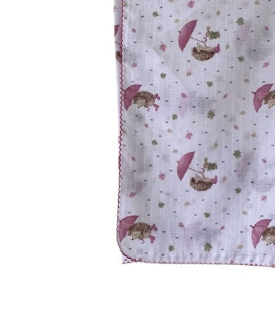 Muslin Pamuklu Kız Bebek Battaniye çok amaçlı örtü