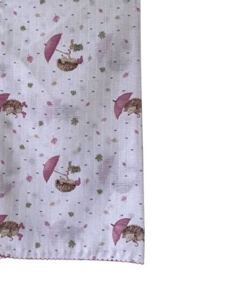 Muslin Pamuklu Kız Bebek Battaniye çok amaçlı örtü