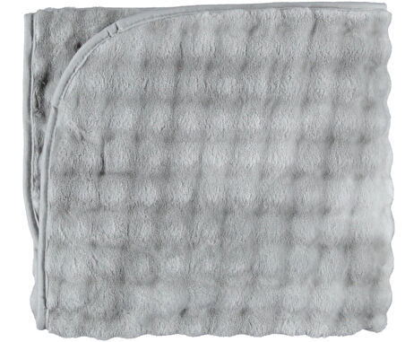 KALİTELİ PELUŞ BUBBLE ASKILI BEBEK ÇOCUK  BATTANİYE 130X120 CM