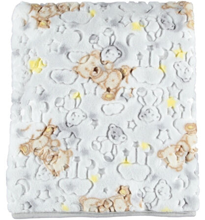 KALİTE ŞIK MY LOVE STAR BEBEK ÇOCUK BATTANİYESİ HEDİYELİK 100X120CM