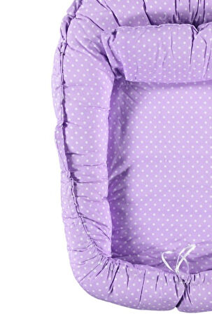 Yumuşak Dolgulu Babynest Anne Yanı Bebek Yatağı Bebek Uyku Yatağı