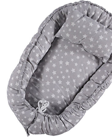 Yumuşak Dolgulu Babynest Anne Yanı Bebek Yatağı Bebek Uyku Yatağı BOY 71CM EN 40CM KALINLIK 7CM