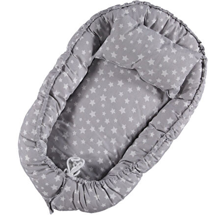 Yumuşak Dolgulu Babynest Anne Yanı Bebek Yatağı Bebek Uyku Yatağı BOY 71CM EN 40CM KALINLIK 7CM