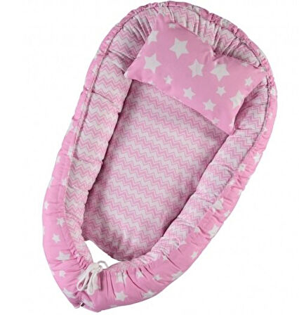 Yumuşak Dolgulu Babynest Anne Yanı Bebek Yatağı Bebek Uyku Yatağı BOY 71CM EN 40CM KALINLIK 7CM