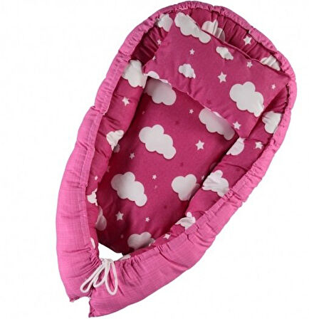 Yumuşak Dolgulu Babynest Anne Yanı Bebek Yatağı Bebek Uyku Yatağı BOY 71CM EN 40CM KALINLIK 7CM