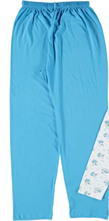 Elise Mood Tasarım Model Yazlık Uzun Kol Kadın Pijama Takımı M/XXL