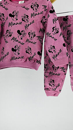 Kız Bebek 2’li Günlük Pamuklu Takım Alt Üst Günlük Şık Set 6–24 Ay