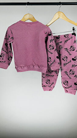 Kız Bebek 2’li Günlük Pamuklu Takım Alt Üst Günlük Şık Set 6–24 Ay