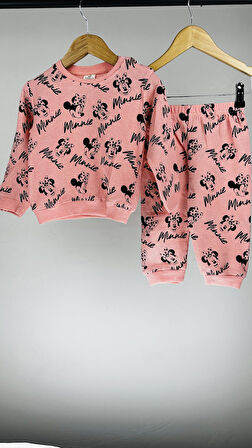 Kız Bebek 2’li Günlük Pamuklu Takım Alt Üst Günlük Şık Set 6–24 Ay