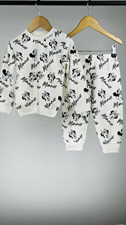 Kız Bebek 2’li Günlük Pamuklu Takım Alt Üst Günlük Şık Set 6–24 Ay