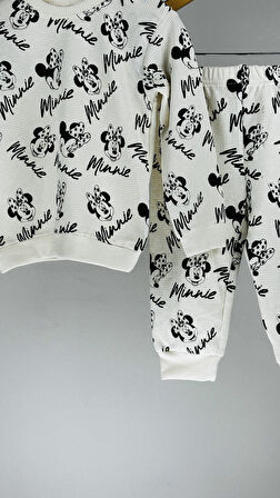 Kız Bebek 2’li Günlük Pamuklu Takım Alt Üst Günlük Şık Set 6–24 Ay