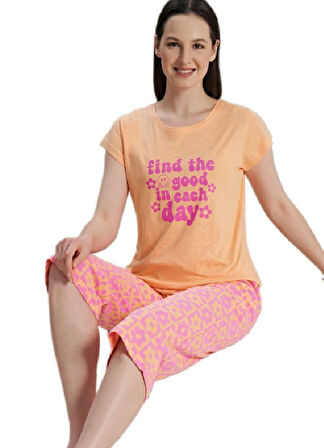 Kaprili Pijama Takımı S/XL Marina Bella Yumuşak Rahat Ev Giyim Hediyelik