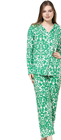 Casa Amore Pamuklu Kumaş Kadın Pijama Takımı S/3XL