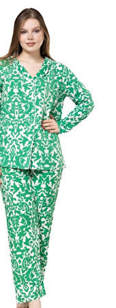 Casa Amore Pamuklu Kumaş Kadın Pijama Takımı S/3XL