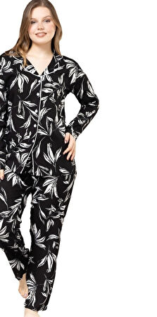 Dolce Vita Pamuklu Kumaş Kadın Pijama Takımı Yumuşak Dokulu Rahatlık S/3XL 