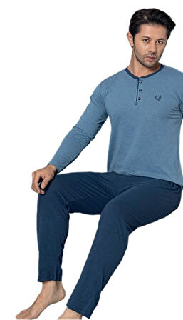 Arden Class Uzun Kollu Erkek Pijama Takımı M/XXL