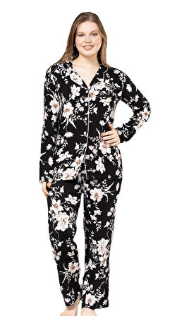 Luna Mare Premium Pamuklu Kadın Pijama Takımı S/3XL