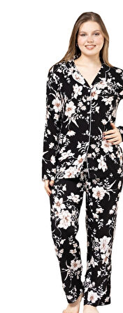 Luna Mare Premium Pamuklu Kadın Pijama Takımı S/3XL