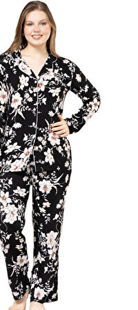 Luna Mare Premium Pamuklu Kadın Pijama Takımı S/3XL