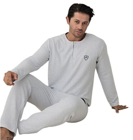 Maison Waffle Kumaş Erkek Pijama Takımı Terletme Yapmayan Kumaş M/2XL