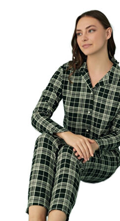 Verlina Süet Kumaş Kadın Pijama Takımı Yumuşak ve Kışlık Konfor S–XXL 