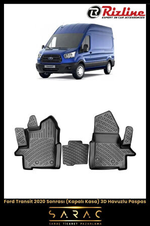 Rizline Ford Transit 2023 Model 3D Havuzlu Paspas