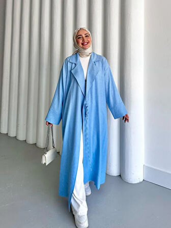 Siva Uzun Trençkot TNS-4340