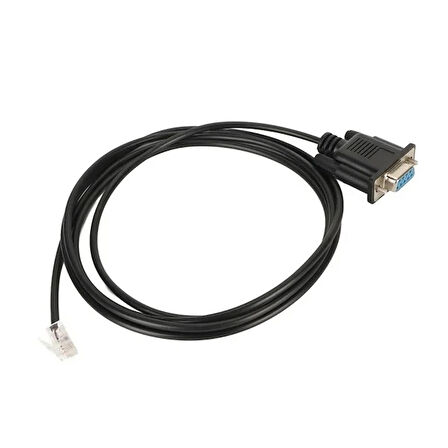 LG DSUB9 DB9 RS232 To RJ11 6P4C Console Cable, Heat Resistant Safe Connection High Flexibility Serial Console Cable for AP7800 AP7900 940-0144A