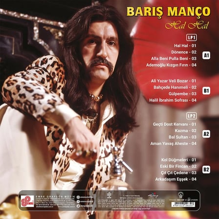 Barış Manço Hal Hal LP Plak