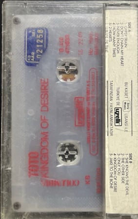 (Plak Değildir KASET tir) Toto Kingdom Of Desire Kaset