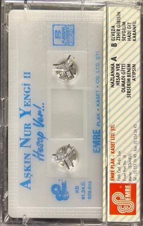 (Plak Değildir KASET tir) Kaset Aşkın Nur Yengi II Hesap Ver Kaset