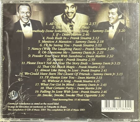 CD The Rat Pack CD