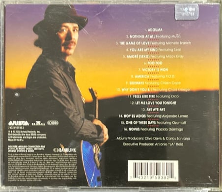 CD Santana Shaman CD
