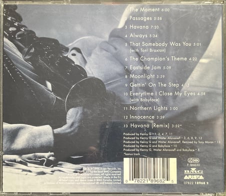 (Müzik CD'sidir Plak Değildir) CD Kenny G The Moment CD