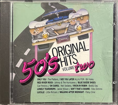 (Müzik CD sidir Plak Değildir) CD 50's Original Hits Volume Two CD