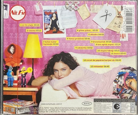 (Müzik CD sidir - Plak Değildir) CD Nil FM CD
