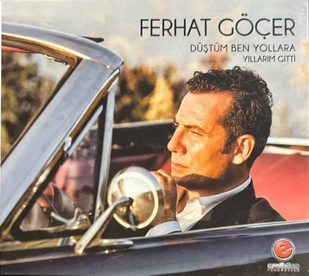 (Müzik CD sidir - Plak Değildir) CD Ferhat Göçer Düştüm Ben Yollara Yıllarım Gitti CD