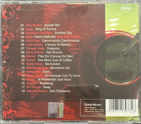 (Müzik CD sidir - Plak Değildir) CD Cafe De Pera CD