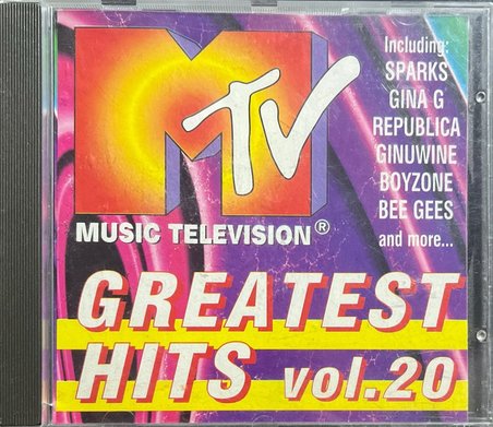 (Müzik CD sidir - Plak Değildir) CD Mtv Music Television Greatest Hits Vol.20 CD