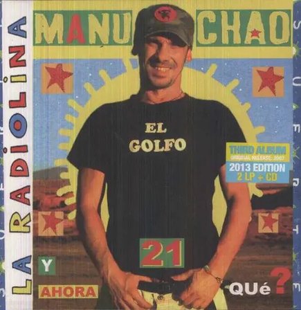 Manu Chao La Radiolina Double LP Plak + CD