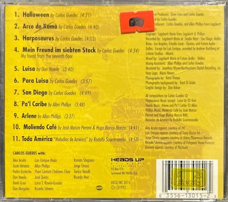 CD Carlos Guedes Toda America CD