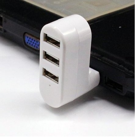 4692b 4 Port Usb 2.0 Hub Çoklayıcı Çoğaltıcı 180 Derece