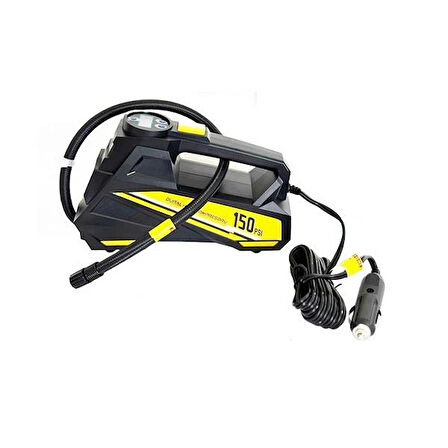 Carub Hava Kompresörü Dijital 150 Psi Siyah