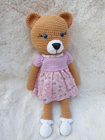 Amigurumi Elbiseli Ayı