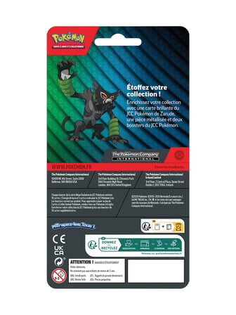 Pokémon : Pack 2 boosters Zarude Kart Ürün Pokemon 