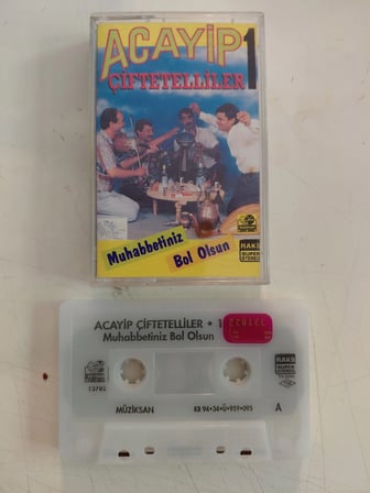 Acayip Çiftetelliler 1 – Muhabbetiniz Bol Olsun  - 1994  Türkiye Basım  Kaset-2.el
