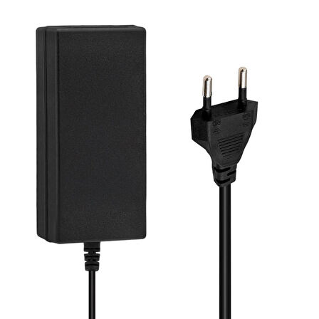 12 Volt - 5 Amper 5.5*2.5 Uçlu Yerli̇ Üreti̇m Plasti̇k Kasa Masaüstü Adaptör